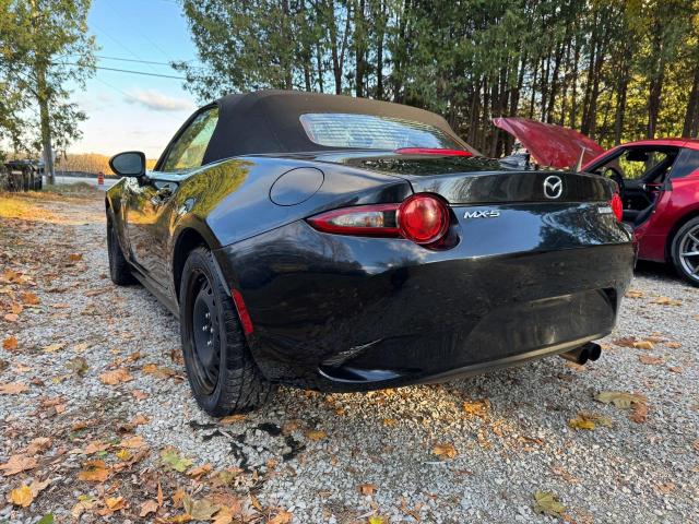 MAZDA MX-5 MIATA 2017 black converti gas JM1NDAD72H0119901 photo #4