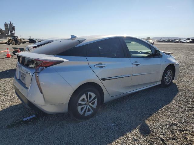 TOYOTA PRIUS 2018 silver  hybrid engine JTDKBRFU6J3077568 photo #4