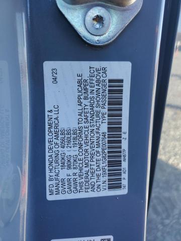 2023 HONDA CIVIC SPOR - 19XFL1G82PE007648