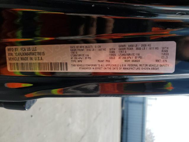 2024 JEEP WRANGLER 4 1C4RJXN64RW278615