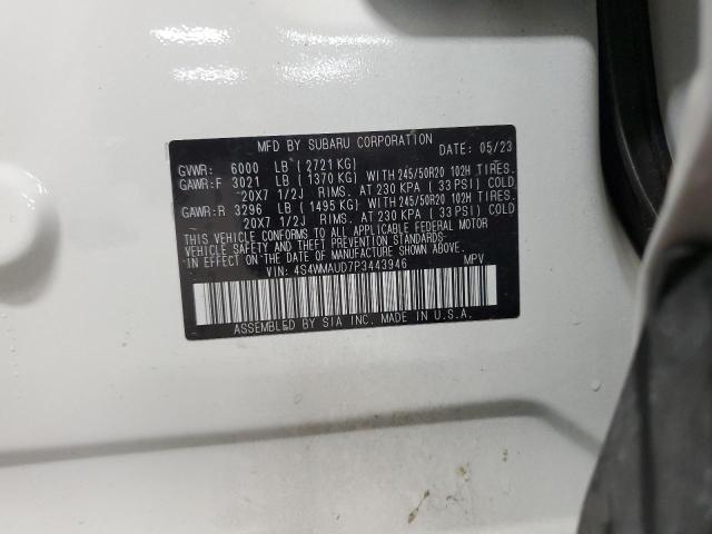 VIN 4S4WMAUD7P3443946 2023 SUBARU ASCENT no.13