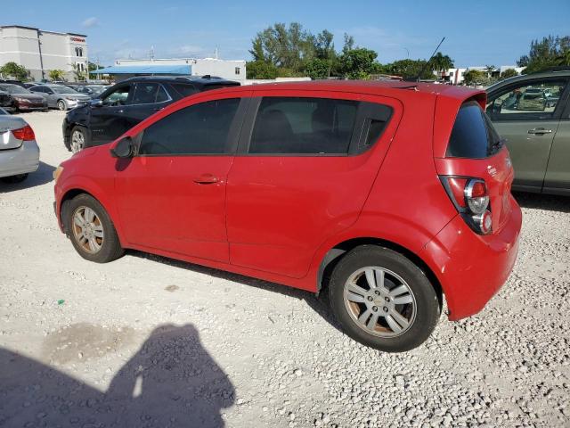 CHEVROLET SONIC LS 2012 red  gas 1G1JB6SH6C4116538 photo #3