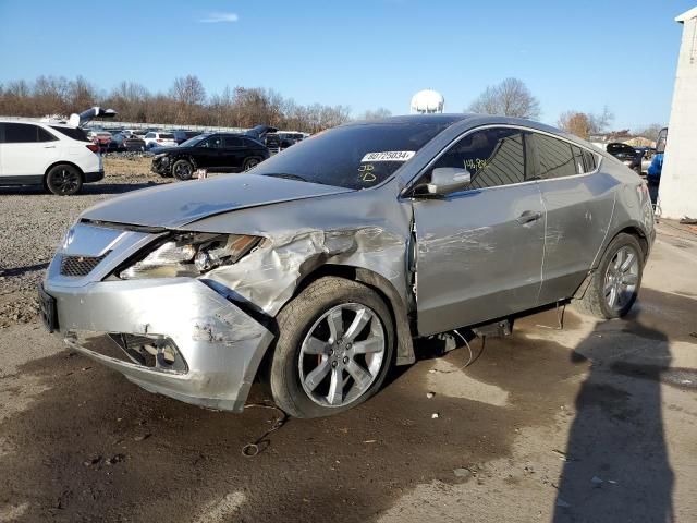 ACURA ZDX TECHNO 2010 silver  gas 2HNYB1H40AH502136 photo #1