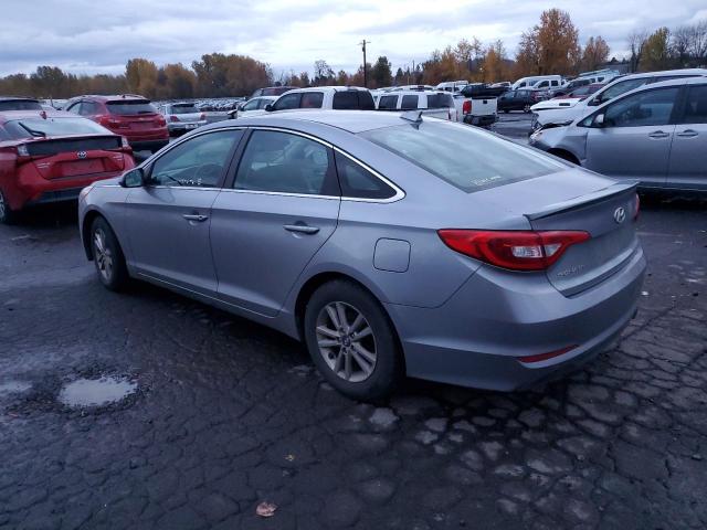 HYUNDAI SONATA SE 2017 silver  gas 5NPE24AFXHH498233 photo #3