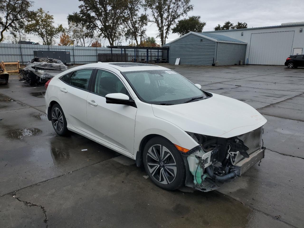 Lot #3022733350 2017 HONDA CIVIC EX