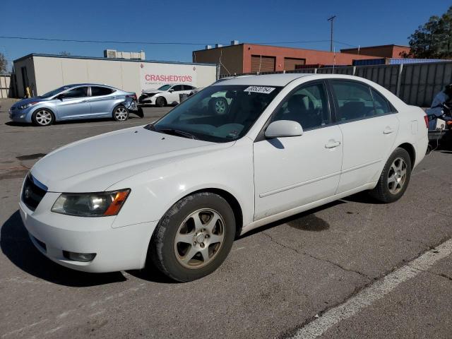 HYUNDAI SONATA GLS 2006 white  gas 5NPEU46F56H121342 photo #1