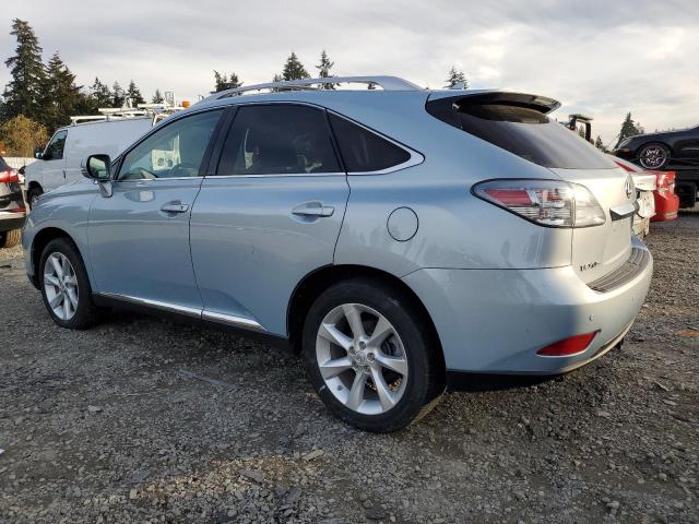 LEXUS RX 350 2010 blue  gas JTJBK1BA9A2001827 photo #3