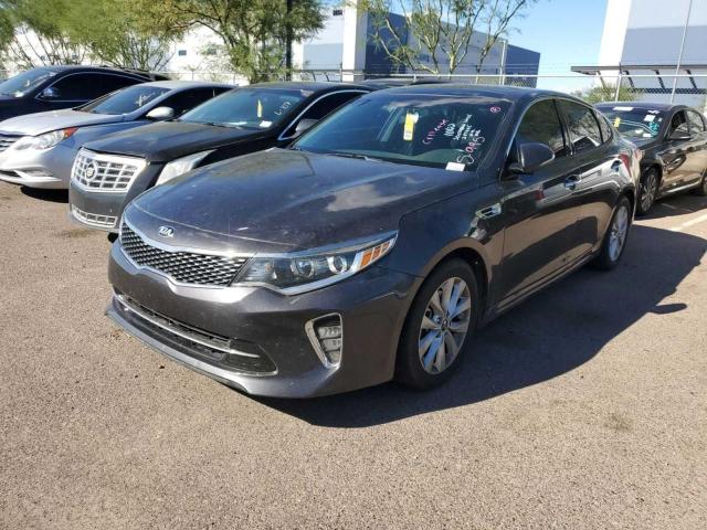 KIA OPTIMA LX 2018 charcoal  gas 5XXGT4L3XJG247495 photo #3