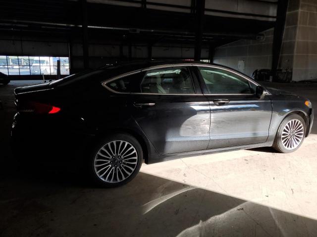 FORD FUSION SE 2017 black  gas 3FA6P0T94HR285089 photo #4