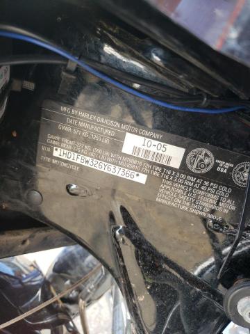 2006 HARLEY-DAVIDSON ROAD KING 1HD1FBW326Y637366