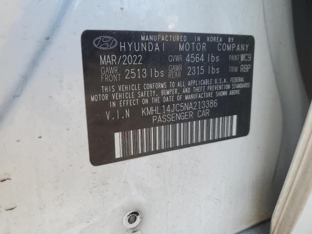 2022 HYUNDAI SONATA N L - KMHL14JC5NA213386