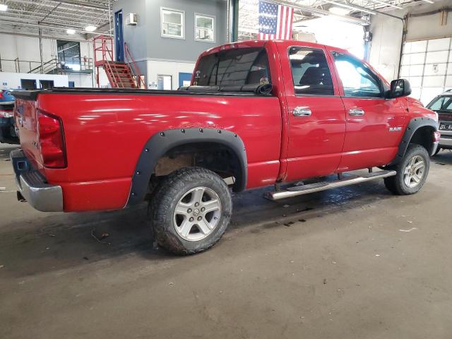 DODGE RAM 1500 S 2008 red crew pic gas 1D7HU18N28J234486 photo #4