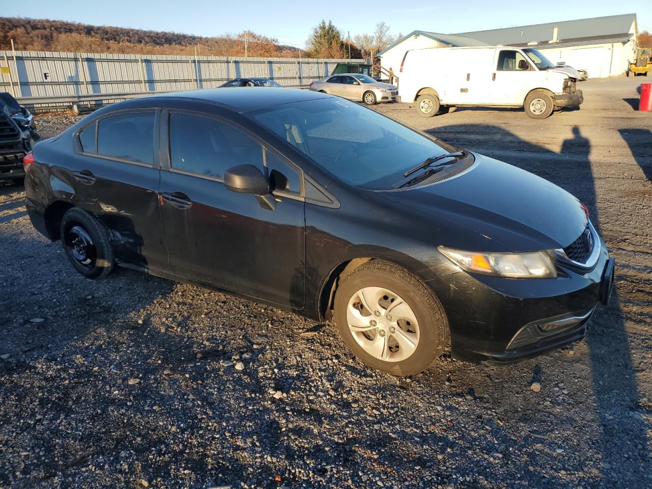 Lot #2994143391 2015 HONDA CIVIC LX