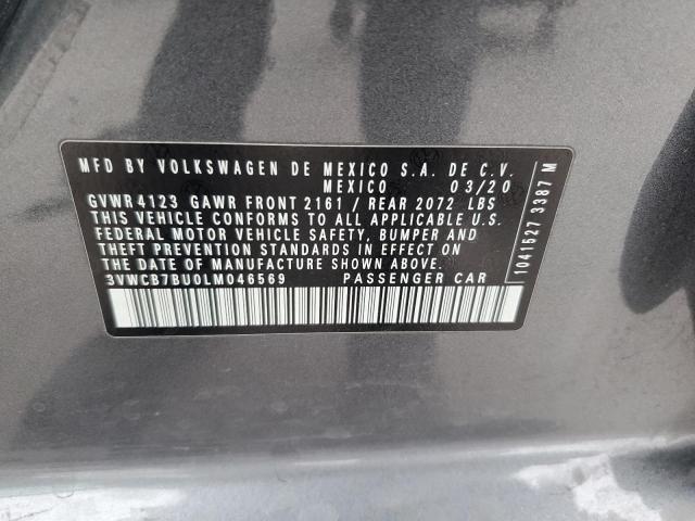 2020 VOLKSWAGEN JETTA S - 3VWCB7BU0LM046569