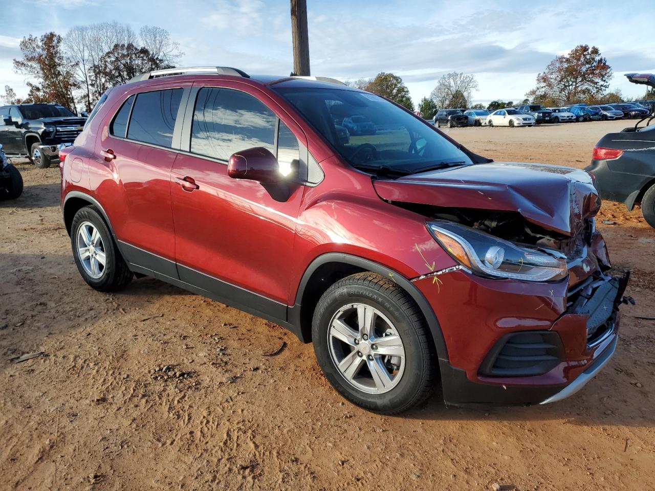 Lot #3033254827 2022 CHEVROLET TRAX 1LT