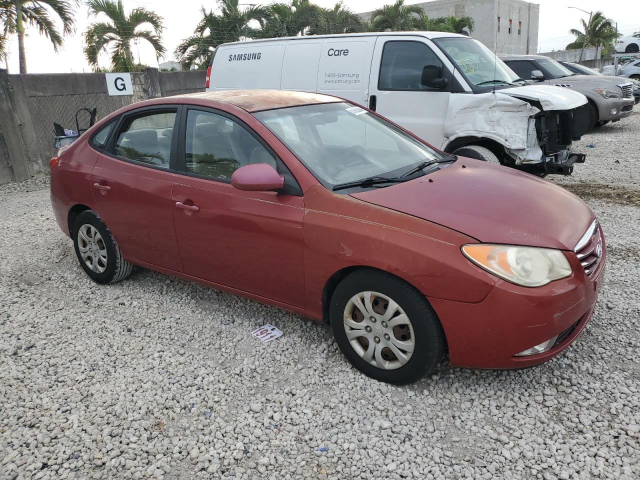 Lot #2993067473 2010 HYUNDAI ELANTRA BL