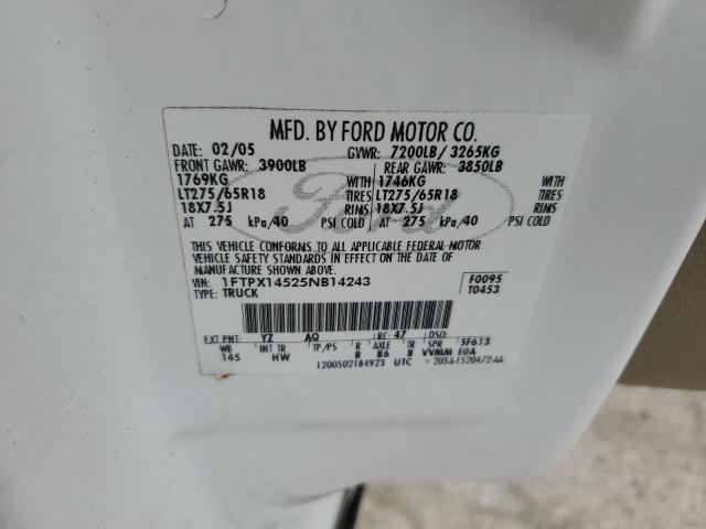 2018 FORD F150 - 1FTPX14525NB14243