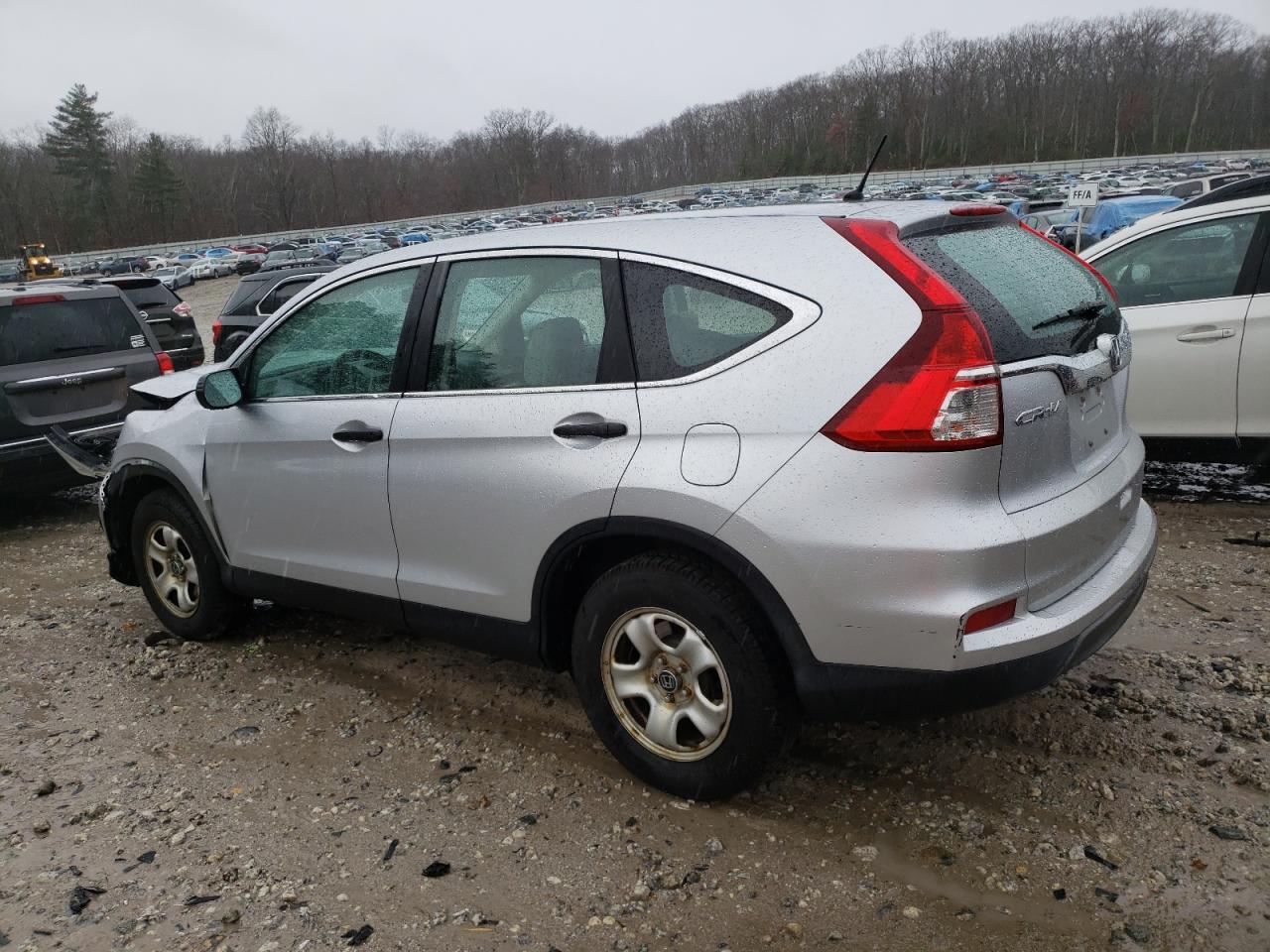 Lot #3024696683 2015 HONDA CR-V LX