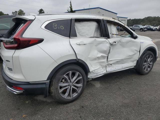 HONDA CR-V TOURI 2022 white  hybrid engine 5J6RT6H96NL014165 photo #4