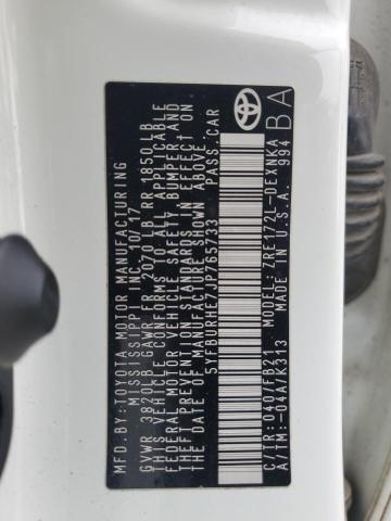 2018 TOYOTA COROLLA L - 5YFBURHE7JP765733