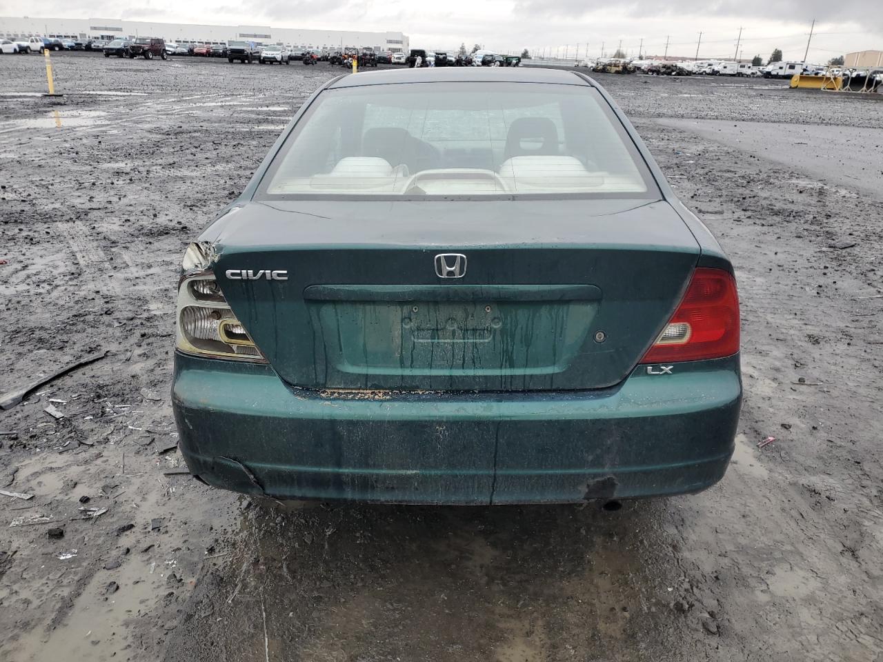 Lot #3038068204 2002 HONDA CIVIC LX