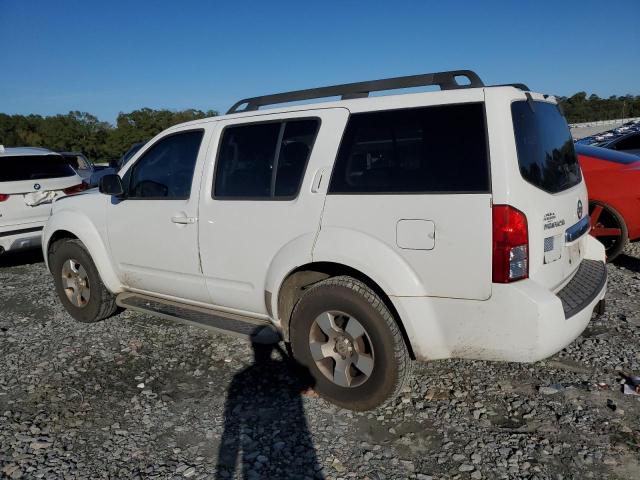 NISSAN PATHFINDER 2008 white  gas 5N1AR18U68C649024 photo #3