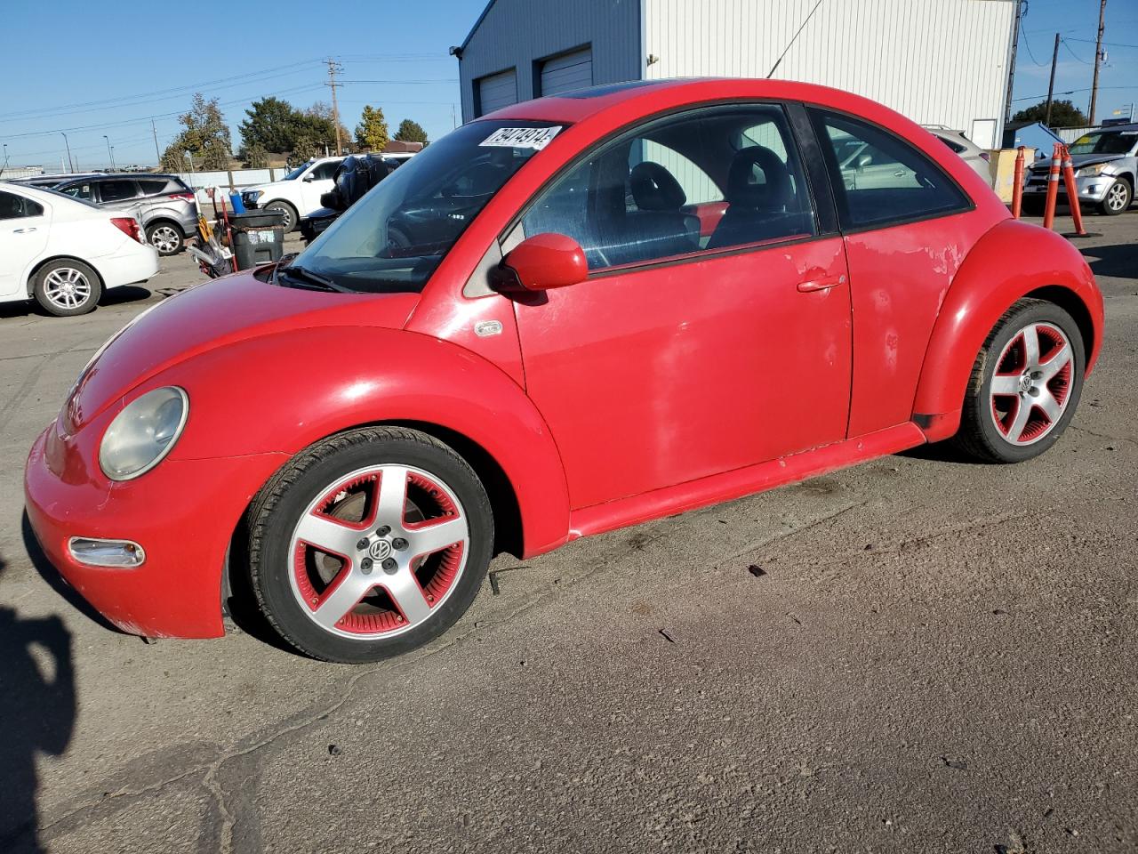 Lot #2991662007 2002 VOLKSWAGEN NEW BEETLE