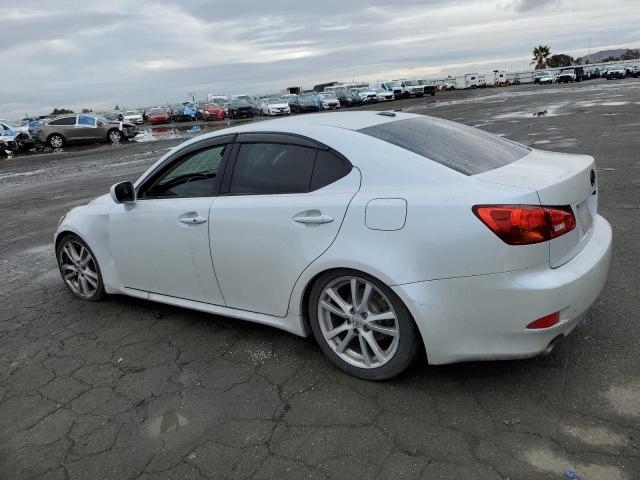 LEXUS IS 250 2007 white  gas JTHBK262375027857 photo #3