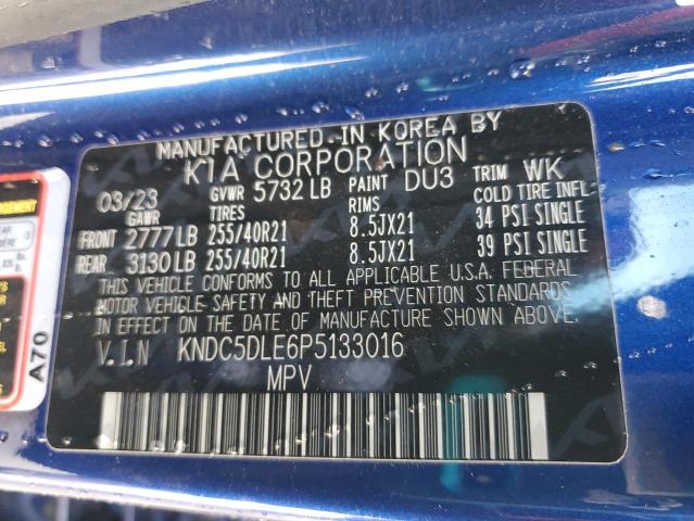2023 KIA EV6 GT - KNDC5DLE6P5133016