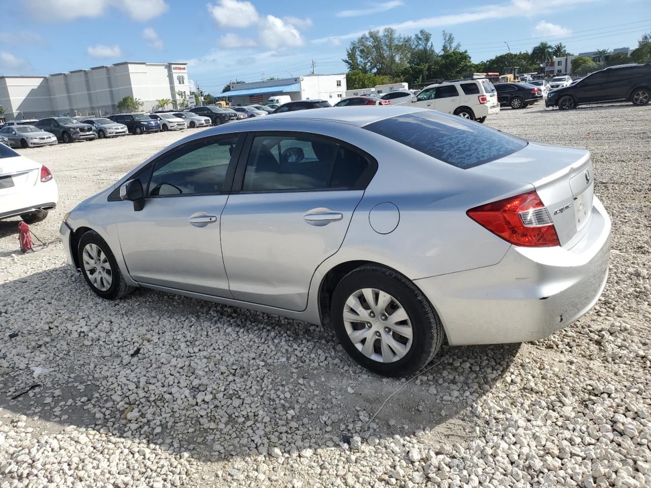 Lot #2962082153 2012 HONDA CIVIC LX