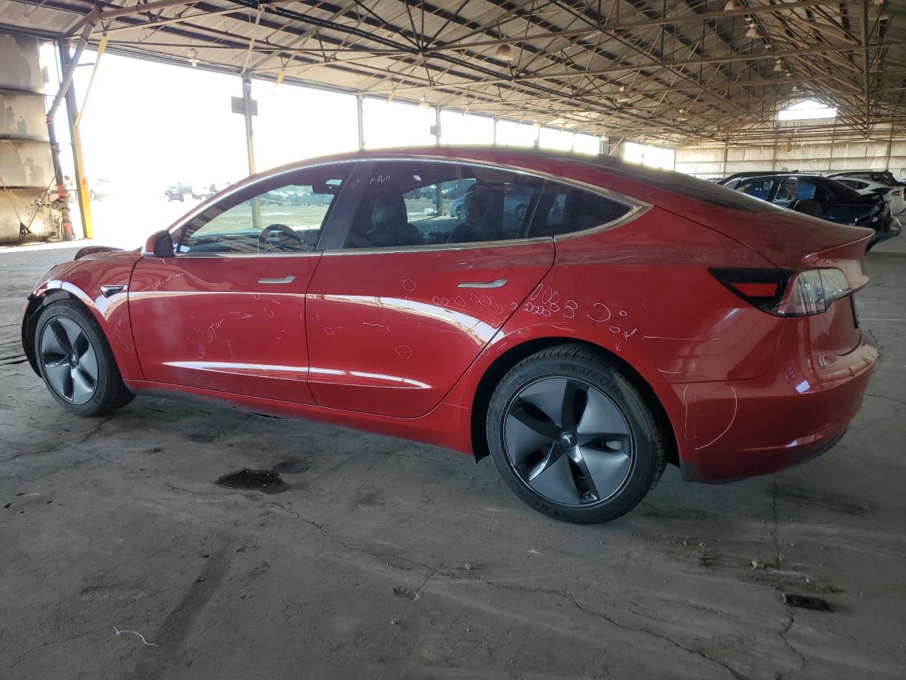 Lot #2989373651 2019 TESLA MODEL 3