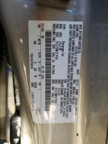 2015 FORD FOCUS SE 1FADP3F29FL313942