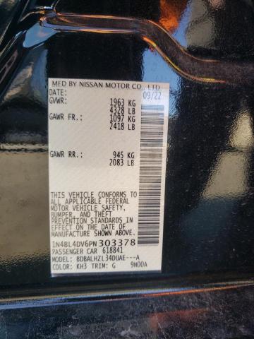 2023 NISSAN ALTIMA SV - 1N4BL4DV6PN303378