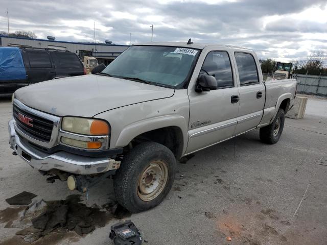 GMC SIERRA C25 2006 beige crew pic diesel 1GTHC23D36F165373 photo #1