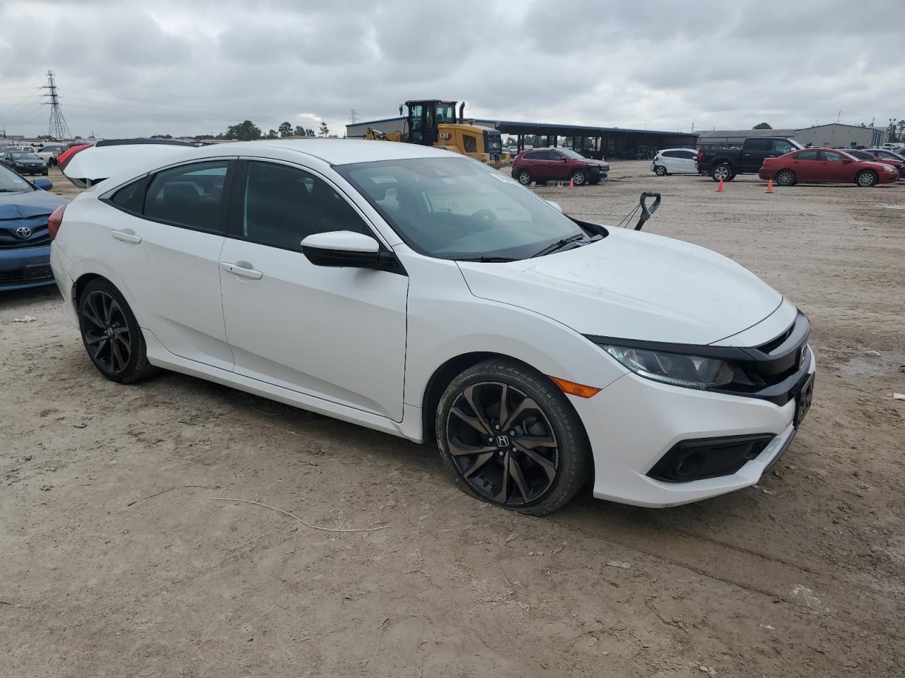 Lot #3020991338 2021 HONDA CIVIC SPOR