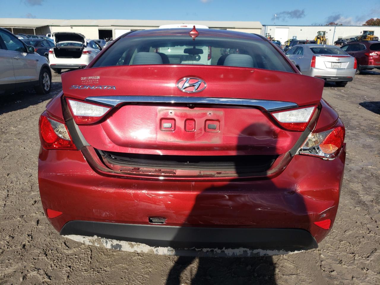 Lot #3028580944 2014 HYUNDAI SONATA GLS