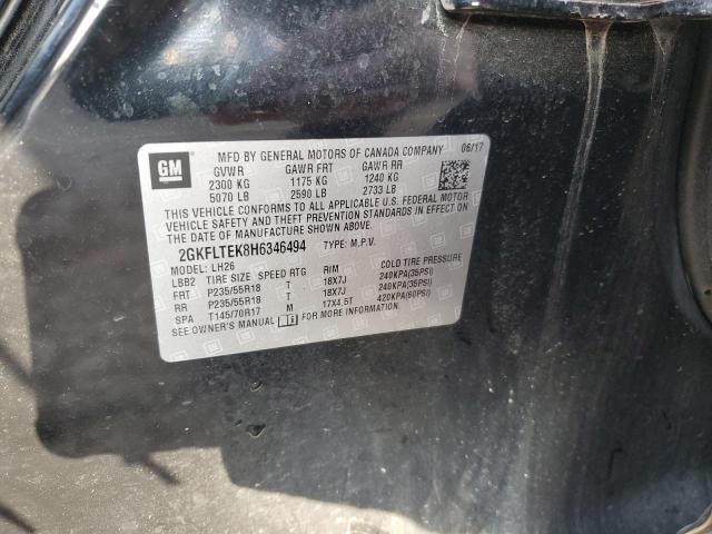 2017 GMC TERRAIN SL 2GKFLTEK8H6346494