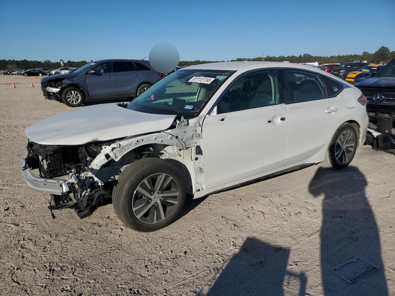 Lot #3037333731 2024 HONDA CIVIC LX