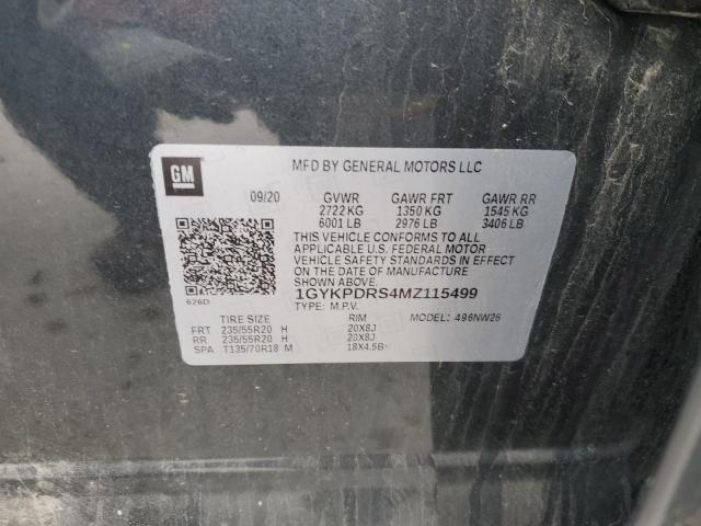 2021 CADILLAC XT6 PREMIU - 1GYKPDRS4MZ115499