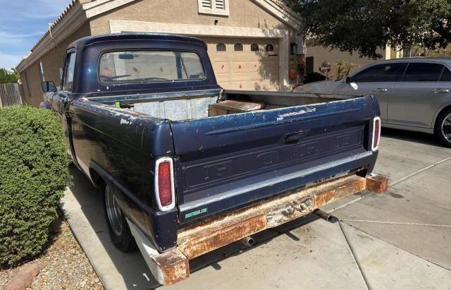 FORD F-100 1965 blue   F10DD685200 photo #4