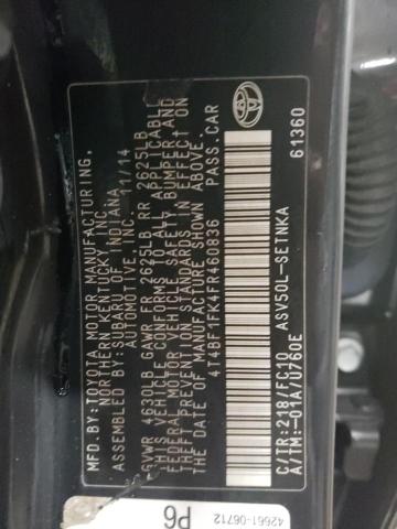 2015 TOYOTA CAMRY LE - 4T4BF1FK4FR460836