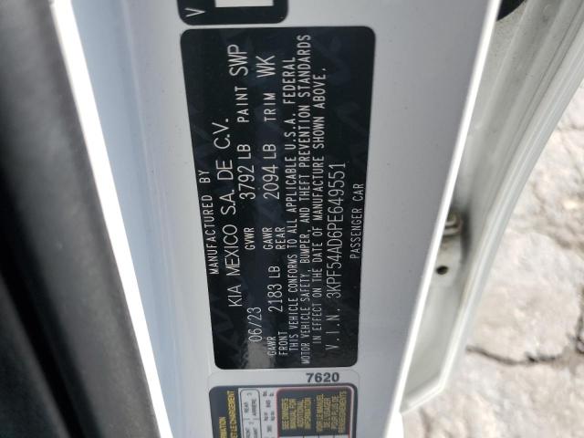 2023 KIA FORTE GT L - 3KPF54AD6PE649551