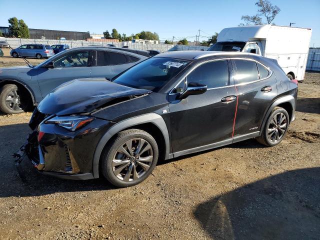 LEXUS UX 250H 2021 black  hybrid engine JTHE9JBH0M2036963 photo #1