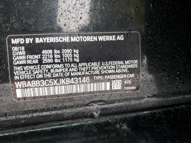 2018 BMW 340 I - WBA8B3C5XJK843146