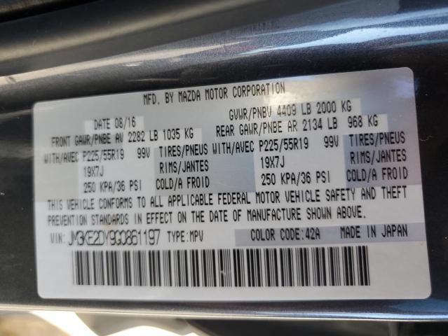 2016 MAZDA CX-5 GT - JM3KE2DY9G0861197