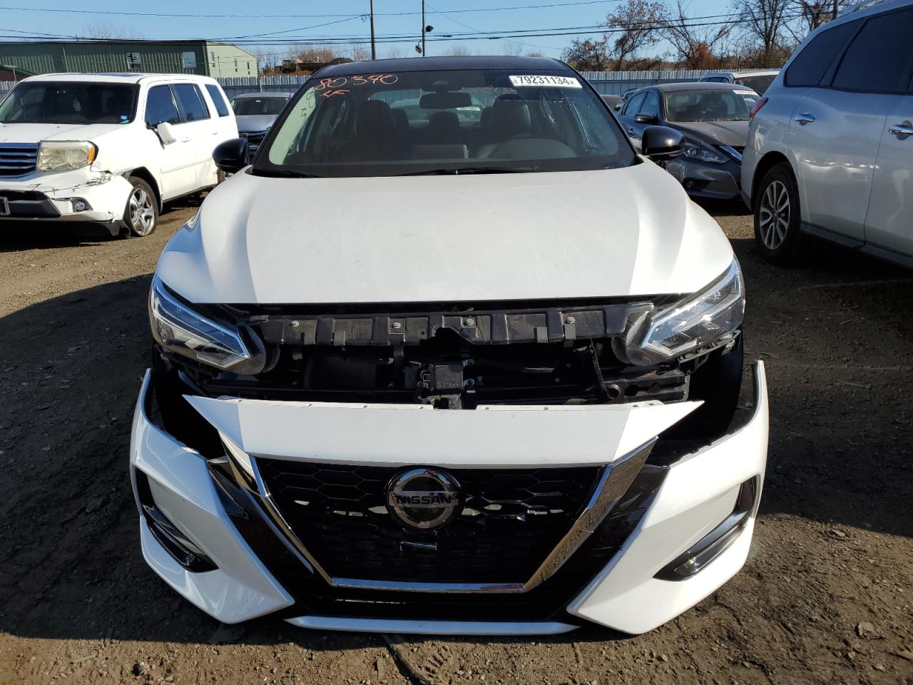 Lot #2974307490 2021 NISSAN SENTRA SR