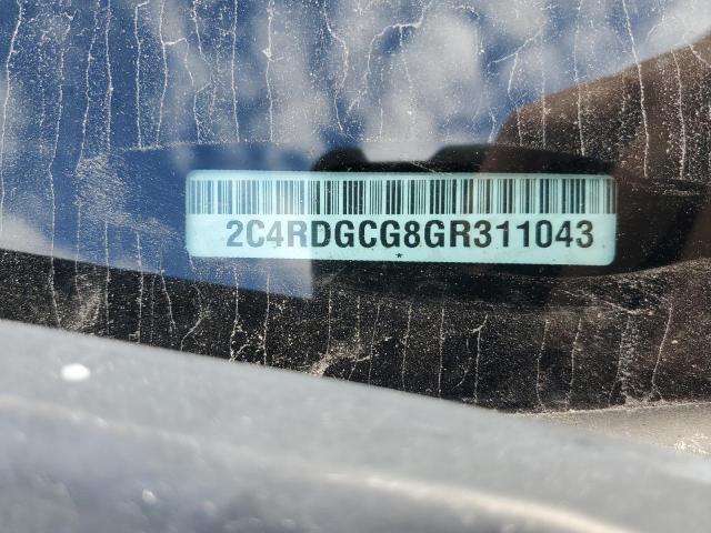 2016 DODGE GRAND CARA - 2C4RDGCG8GR311043