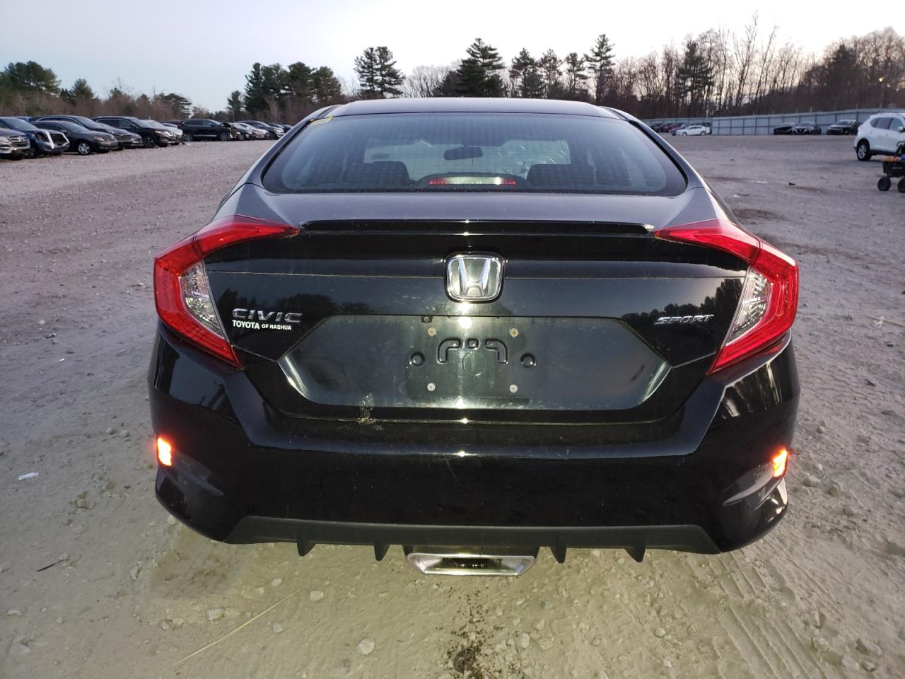 Lot #3024366550 2019 HONDA CIVIC SPOR