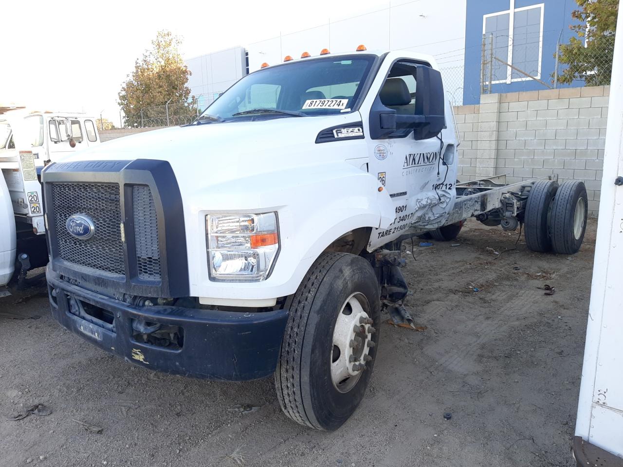  Salvage Ford F-650