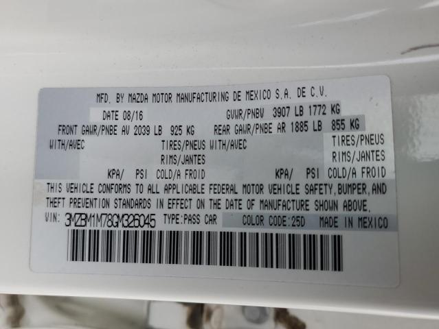 2016 MAZDA 3 TOURING - 3MZBM1M78GM326045